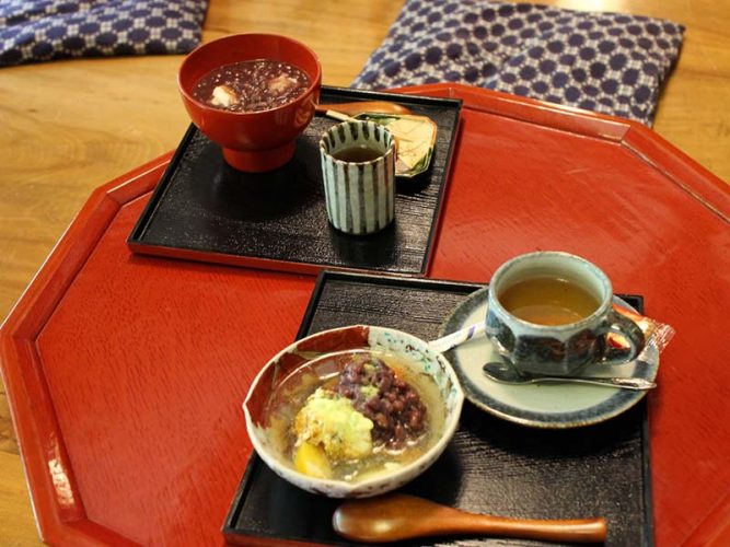 烏帽子山荘カフェメニュー