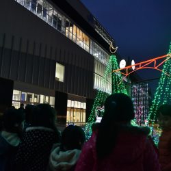 黒部宇奈月温泉駅開業1000日メモリアルイルミネーション 「煌めき2018」