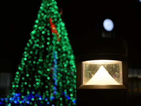 黒部宇奈月温泉駅開業1000日メモリアルイルミネーション 「煌めき2018」