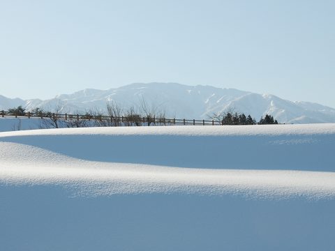 冬のにいかわと立山