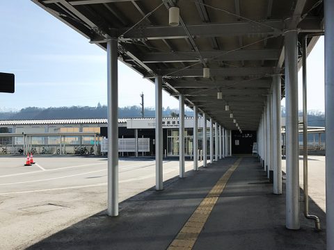 新黒部駅への道のり