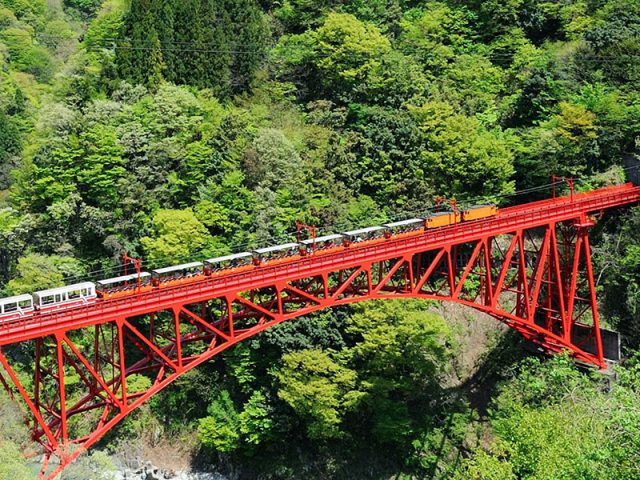 黒部峡谷トロッコ電車