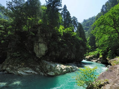 黒部峡谷　猿飛峡